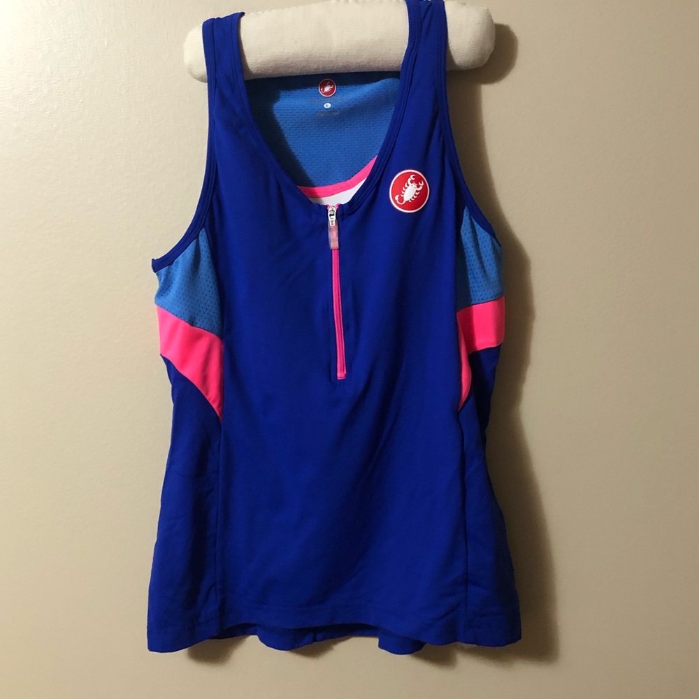 Girls Castelli bike jersey large